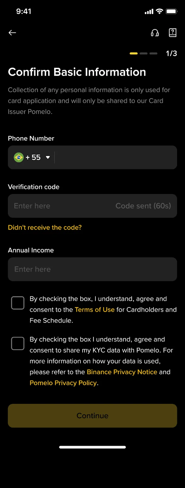 Binance Brazil Card Eligibility፦ ነዋሪነት፣ KYC ሰነድ እና Checklist